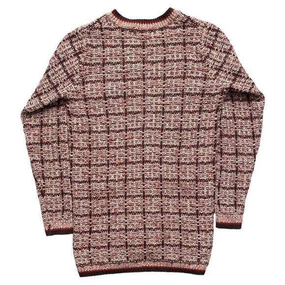 Cotton by Autumn Cashmere Womens Cardigan Button Down Sweater Brown Red Size S - Picture 4 of 7